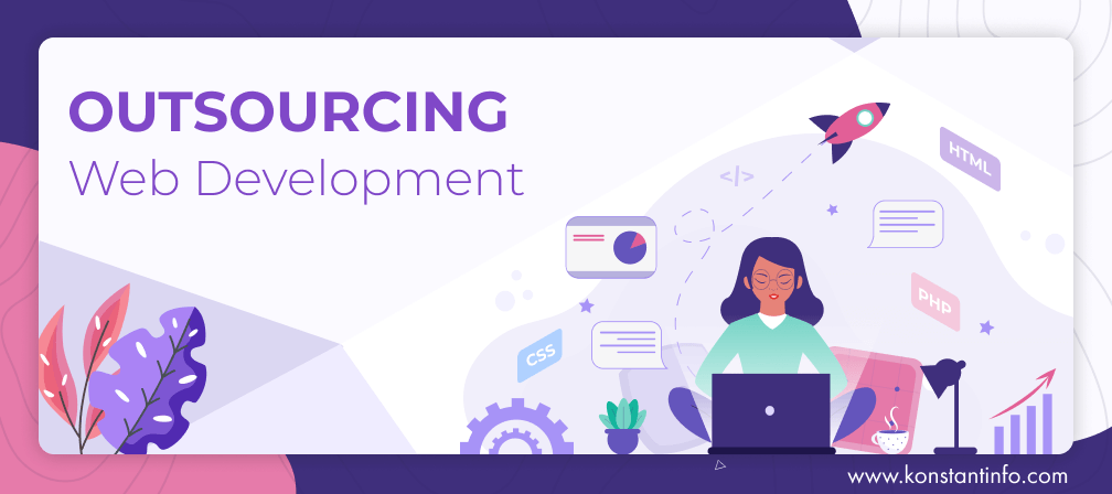 How does Web development outsourcing outweigh the in-house team?